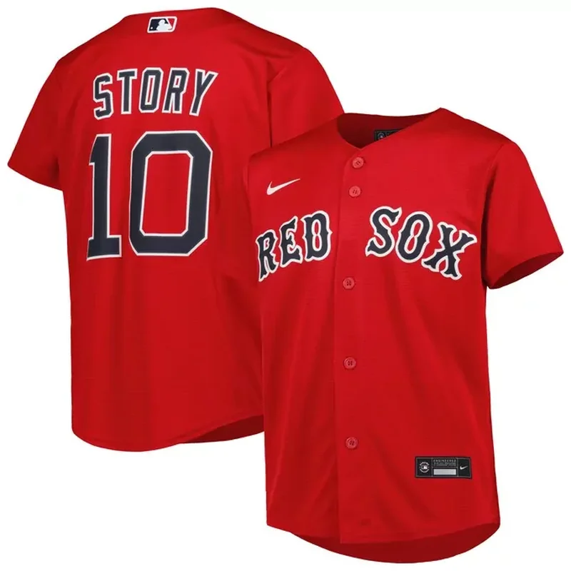 Trevor Story Boston Red Sox Alternate Player Jersey Red