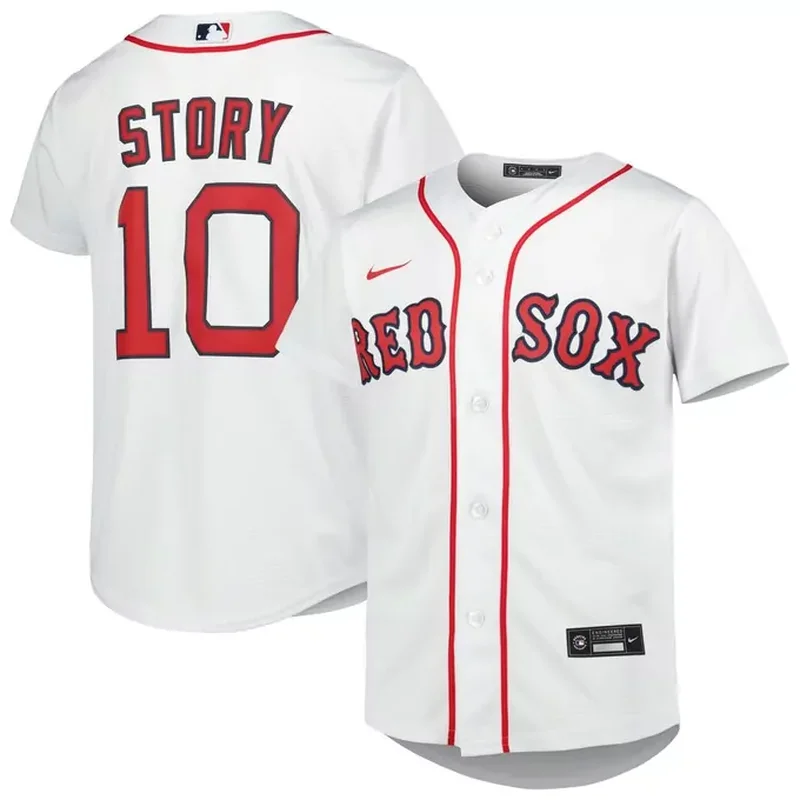 Trevor Story Boston Red Sox City Connect Player Jersey Gold - Image 2