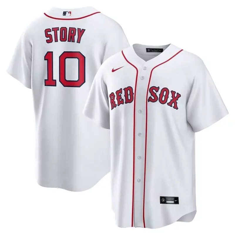 Trevor Story Boston Red Sox City Connect Player Jersey Gold - Image 3