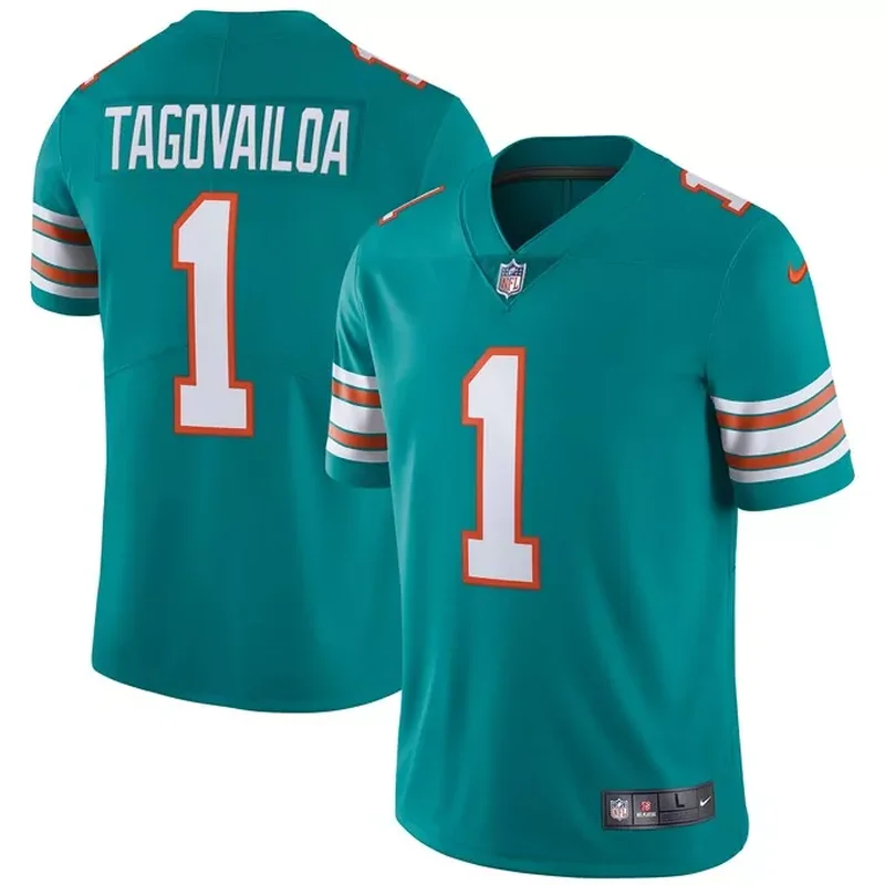 Zach Sieler Miami Dolphins Game Jersey Aqua - Image 3