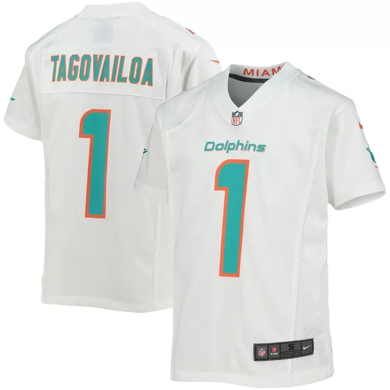 Tua Tagovailoa Miami Dolphins Game Jersey White
