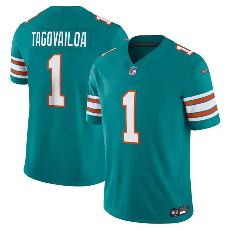 Jake Bailey Miami Dolphins Game Player Jersey Aqua - Image 3
