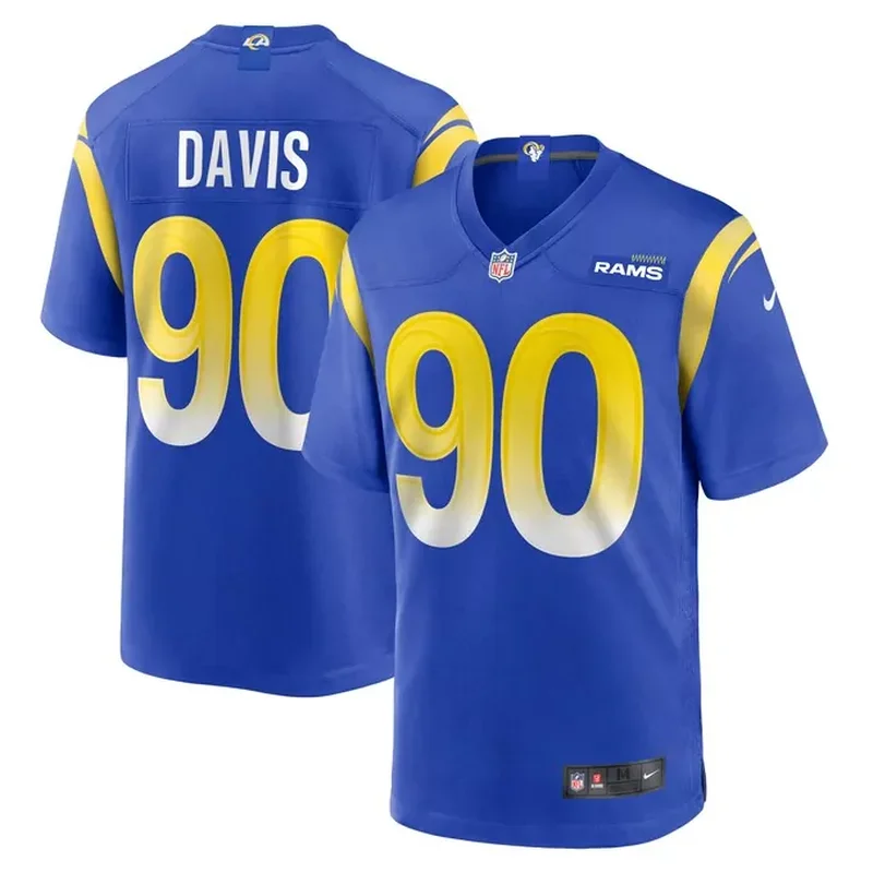 Jalen Ramsey Los Angeles Rams Team Vapor Jersey Royal - Image 4