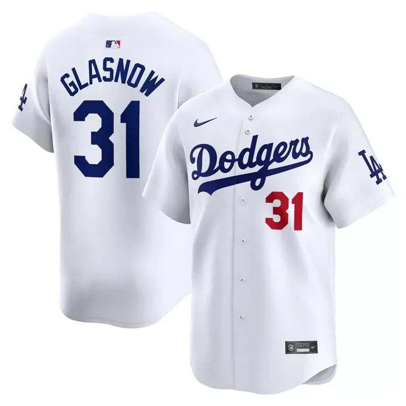 Tyler Glasnow Los Angeles Dodgers Home Player Jersey White