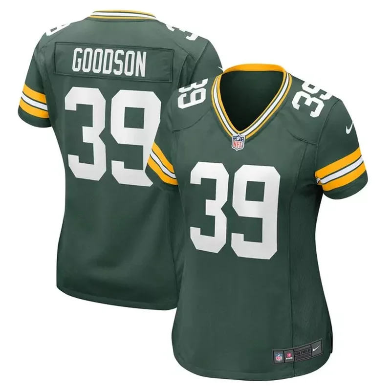 Tyler Goodson Green Bay Packers Womens Game Player Jersey Green