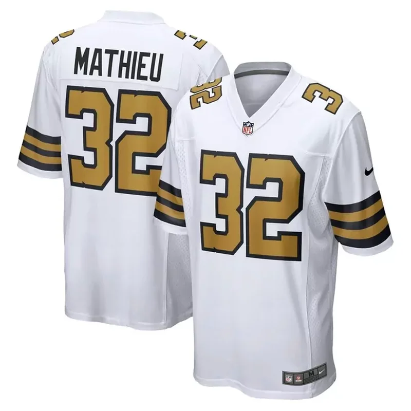 Tyrann Mathieu New Orleans Saints Player Game Jersey White