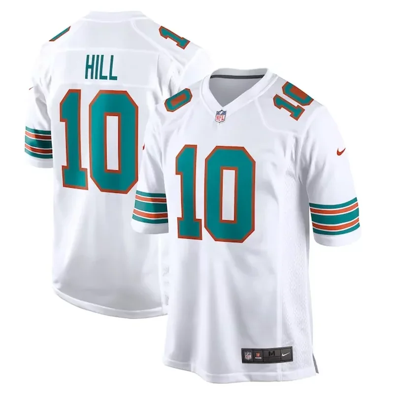 Tyreek Hill Miami Dolphins Alternate Game Jersey White