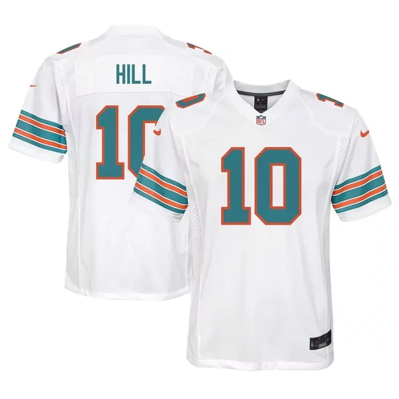 Tyreek Hill Miami Dolphins Alternate Player Game Jersey White