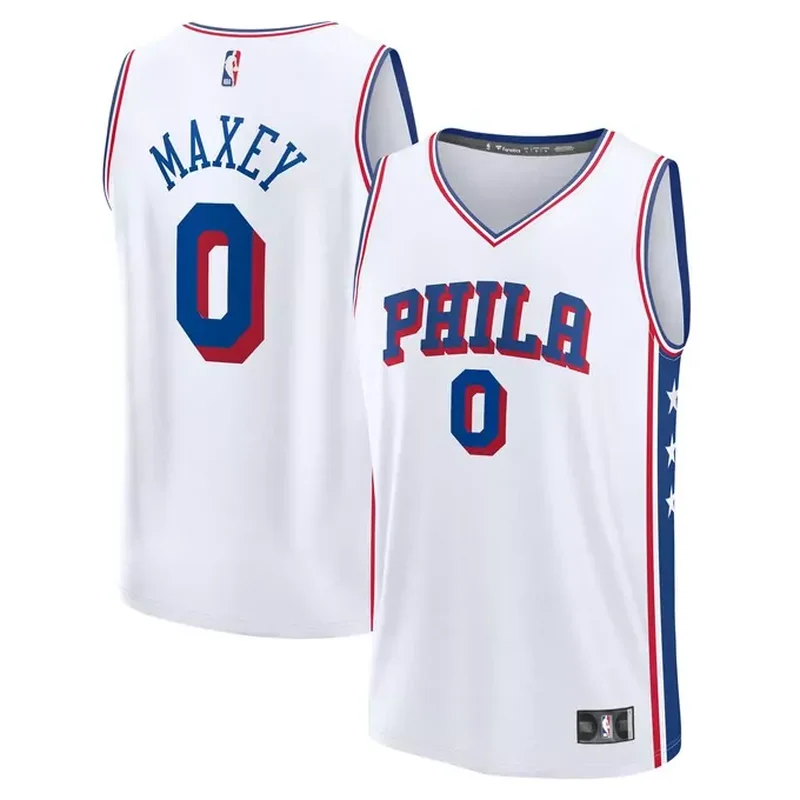 Allen Iverson Philadelphia 76ers 2004/05 Classics Jersey Red - Image 2