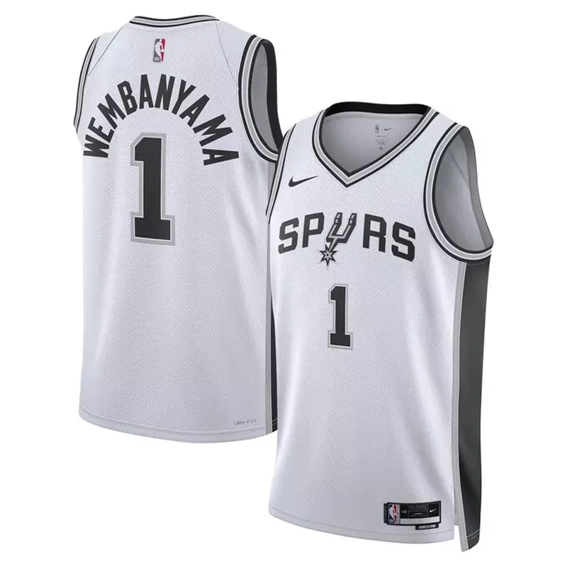 Victor Wembanyama San Antonio Spurs Unisex Jersey Association Edition White