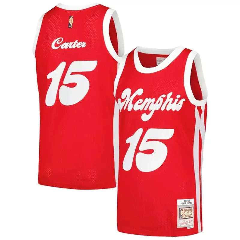 Vince Carter Memphis Grizzlies 2015/16 Classics Jersey Red