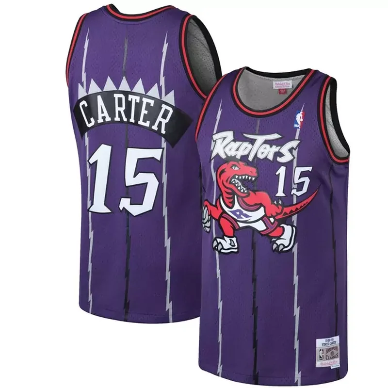 Vince Carter Toronto Raptors 1998/99 Classics Jersey Purple