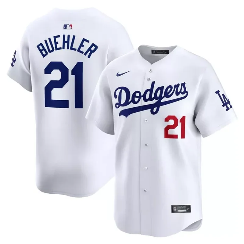 Walker Buehler Los Angeles Dodgers Home Player Jersey White