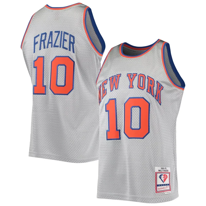 Mitchell Robinson New York Knicks Fast Break Player Jersey - Statement Edition - White NBA - Image 3