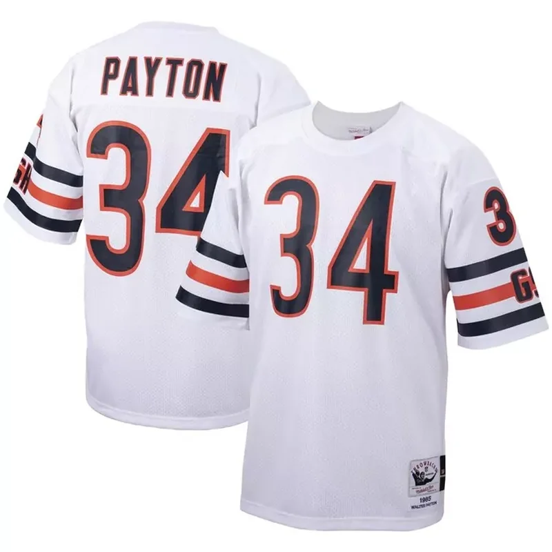 Walter Payton Chicago Bears 1985 Retired Player Jersey White