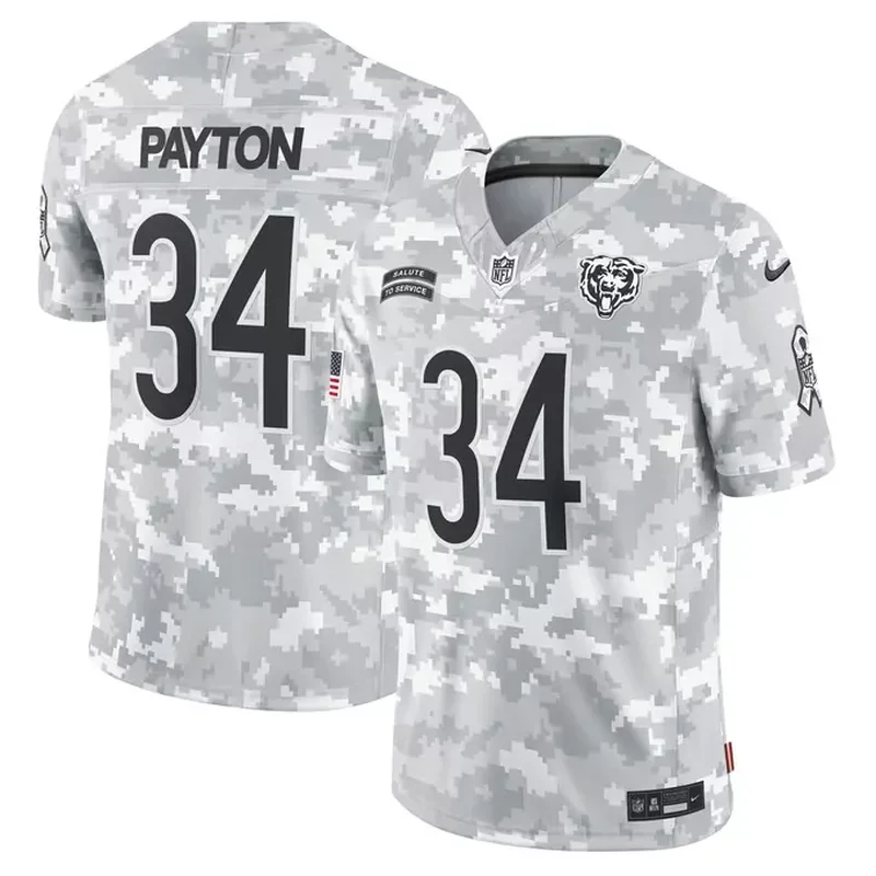 DJ Moore Chicago Bears Team Color Game Jersey Navy - Image 3