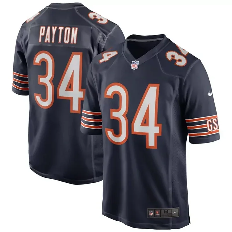 DJ Moore Chicago Bears Team Color Game Jersey Navy - Image 4