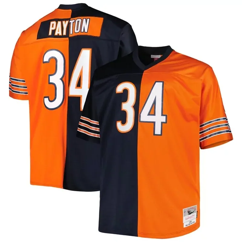 Bronko Nagurski Chicago Bears Game Retired Player Jersey Navy - Image 3