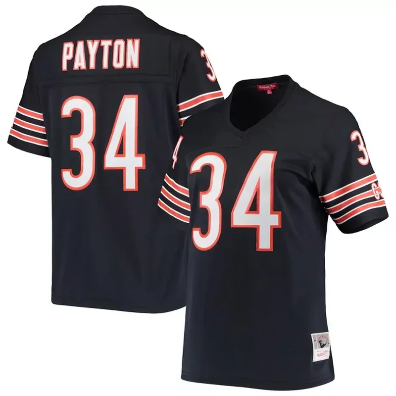 Walter Payton Chicago Bears Womens 1985 Legacy Jersey Navy