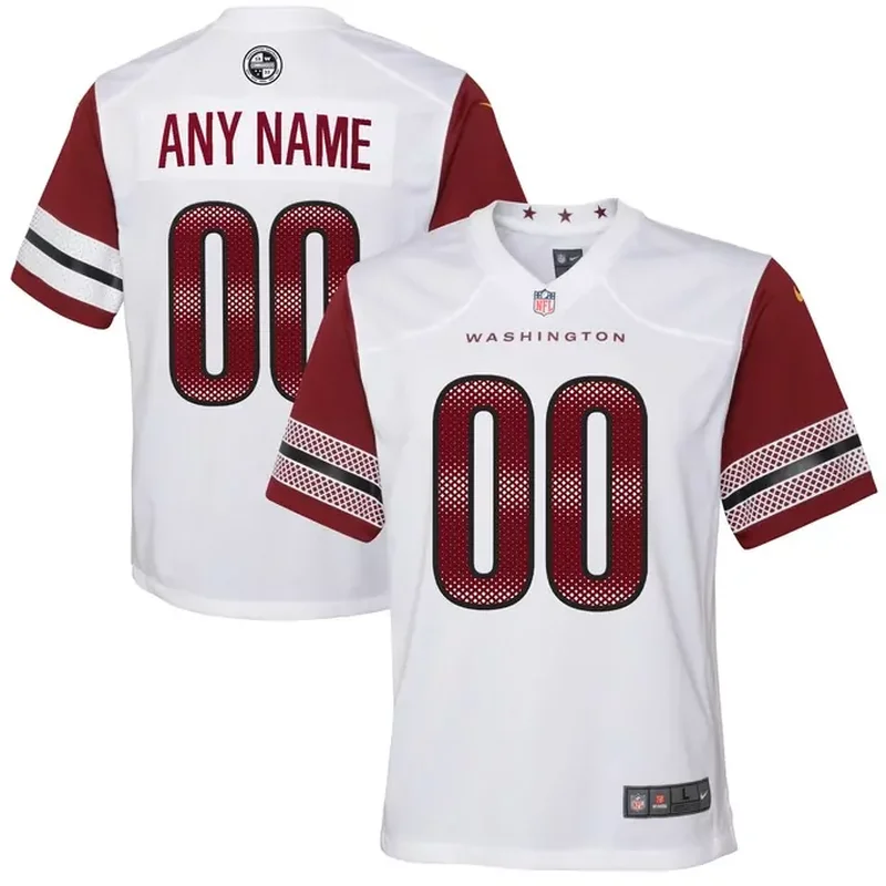 Washington Commanders Game Custom Player Jersey White - Image 4