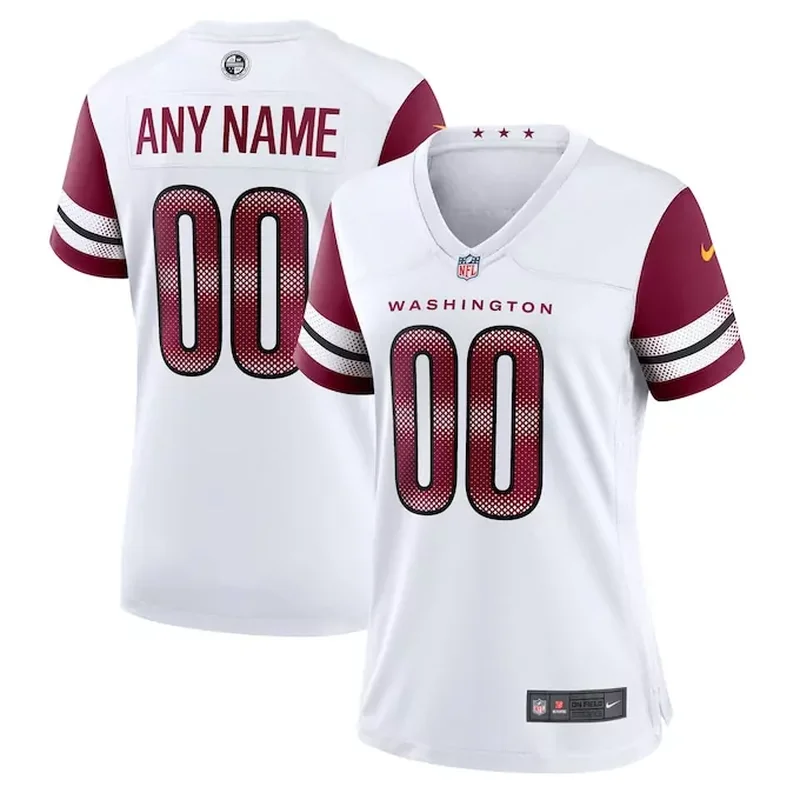 Washington Commanders Game Custom Player Jersey White - Image 2