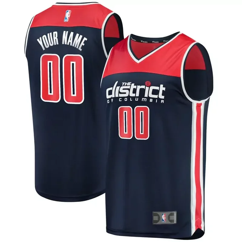Jordan Poole Washington Wizards Fast Break Player Jersey Association Edition White - Image 3