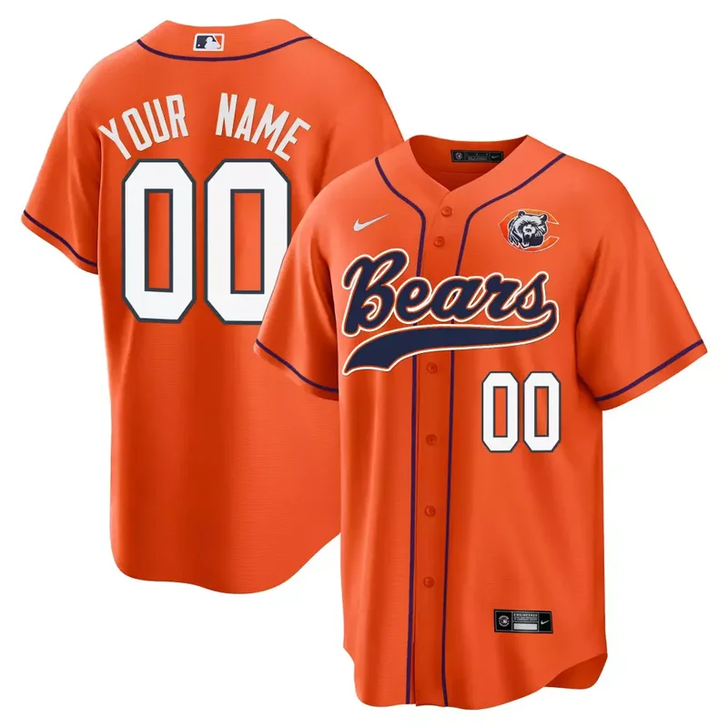 White Bears Throwback Baseball Custom Jersey All Stitched - Image 2