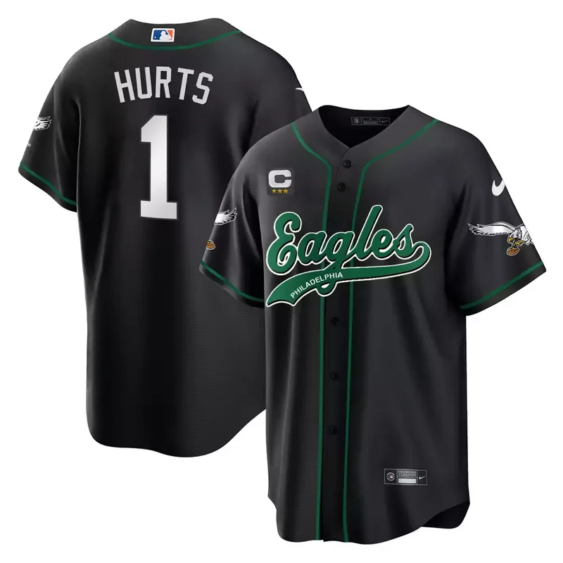 White Darius Slay Jr Eagles Kelly Green Baseball Jersey All Stitched - Image 4