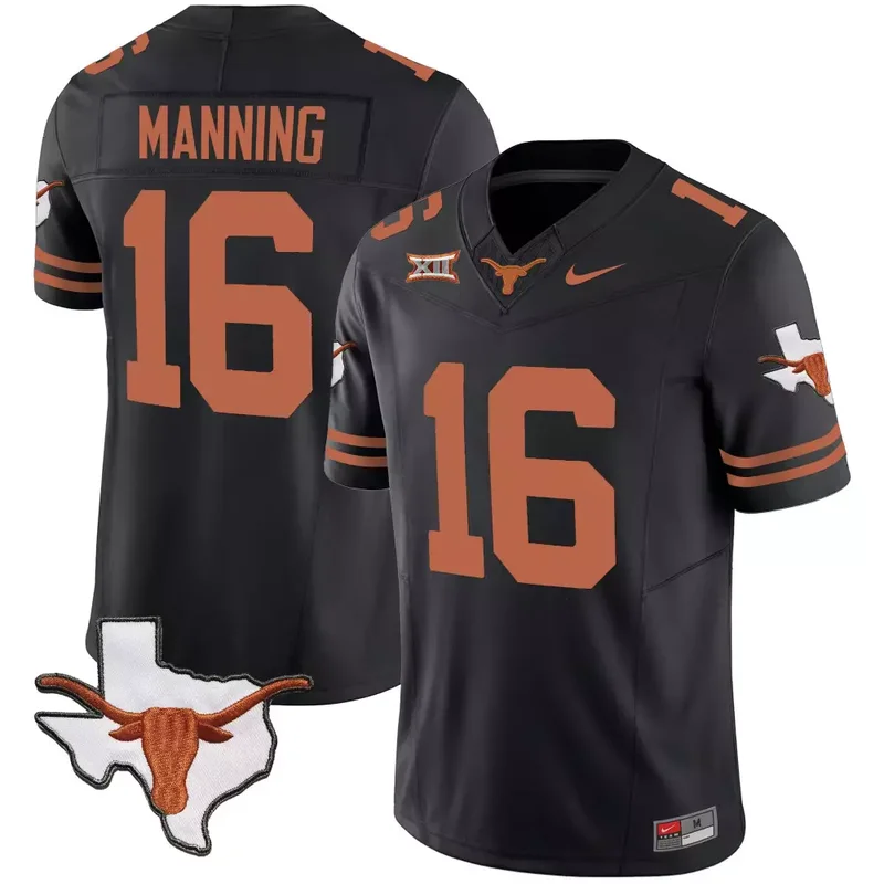 White Ricky Williams Texas Longhorns Vapor Limited Jersey All Stitched - Image 4