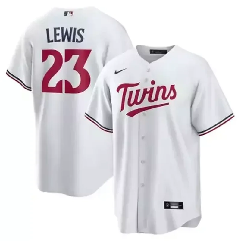 White Royce Lewis Minnesota Twins Home White Jersey