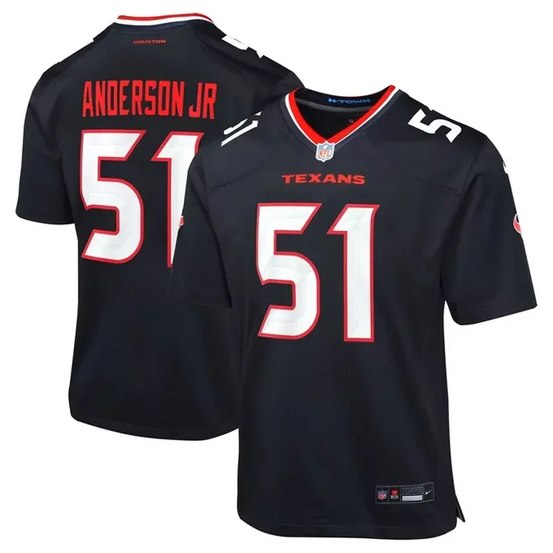 Will Anderson Jr Houston Texans Game Jersey Navy