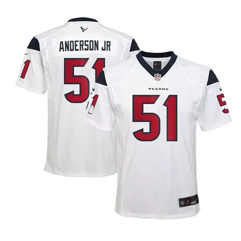 Will Anderson Jr Houston Texans Game Jersey White