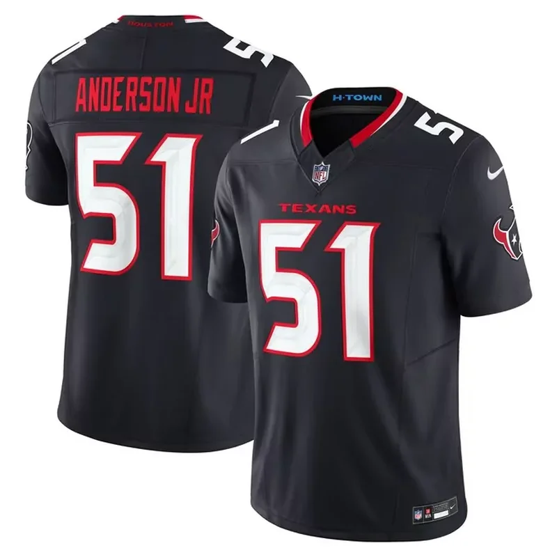 Will Anderson Jr Houston Texans Vapor Fuse Jersey Navy