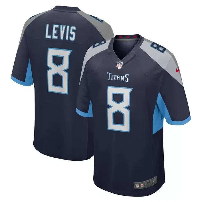 Ryan Tannehill Tennessee Titans Player Jersey Navy - Image 2