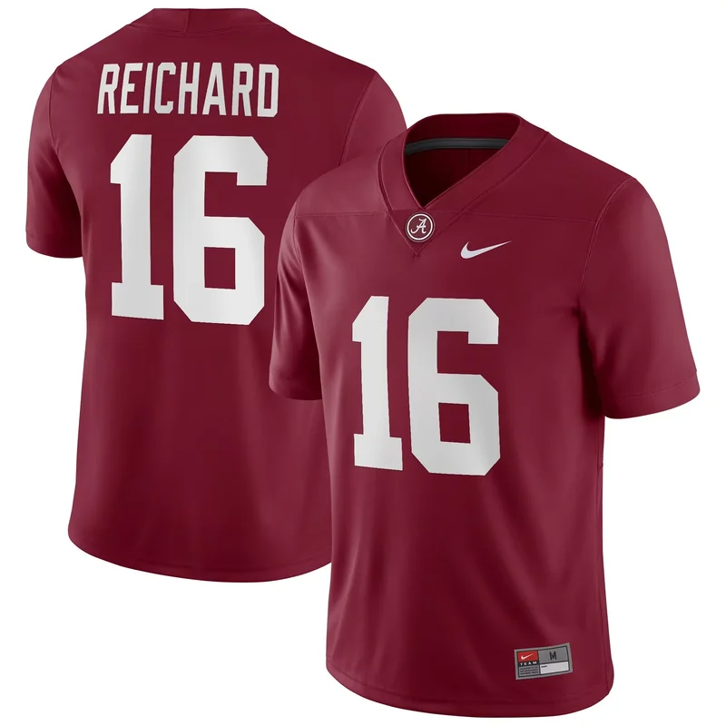 Ty Simpson Alabama Crimson Tide Nil Jersey - Crimson - Image 2