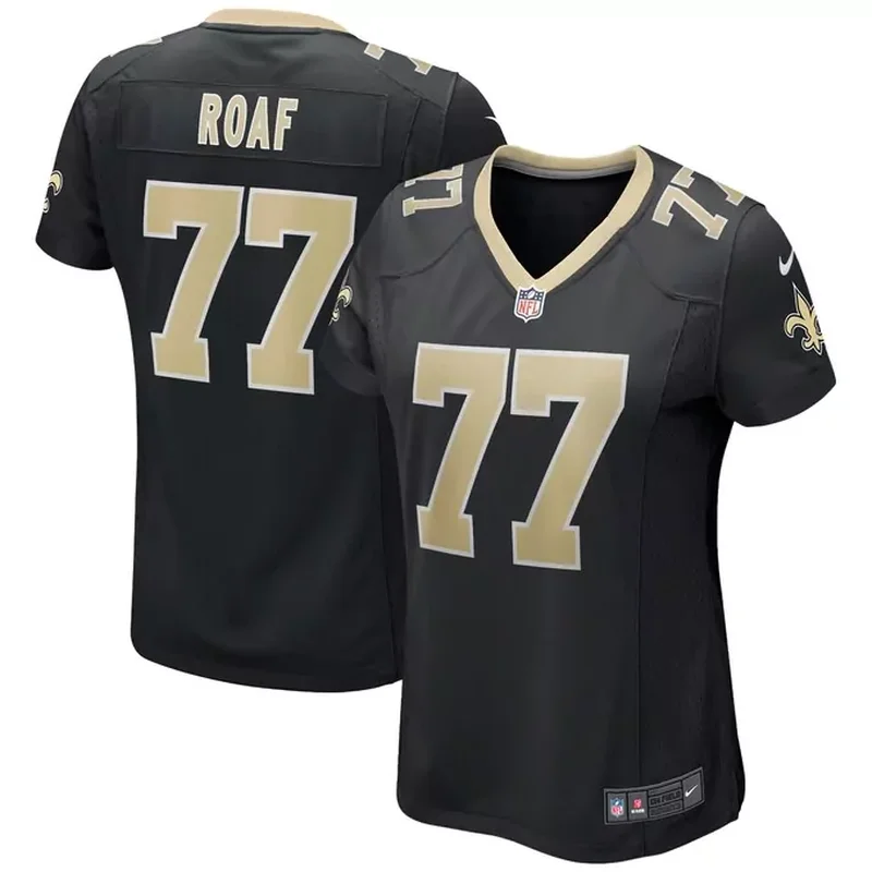 Pete Werner New Orleans Saints Game Jersey Black - Image 5