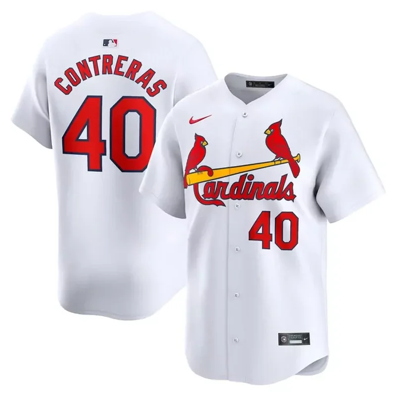 St Louis Cardinals Home Pick-A-Player Retired Roster Jersey White - Image 3