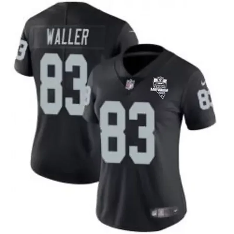 Mens Las Vegas Raiders #4 Derek Carr Black 2020 Inaugural Season With C Patch Vapor Stitched NFL Jersey - Image 4