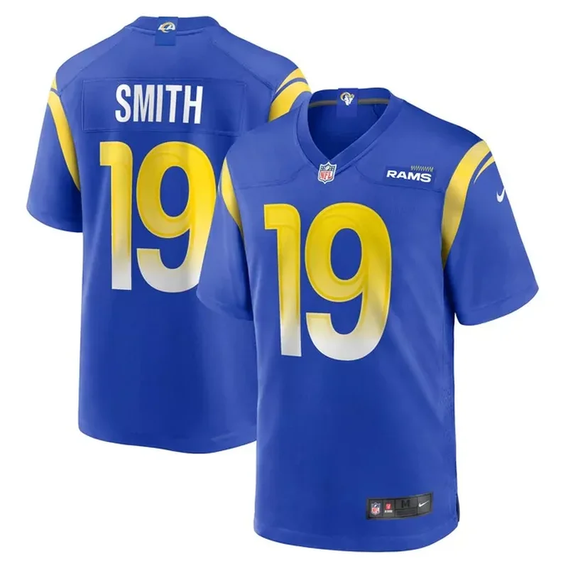 Xavier Smith Los Angeles Rams Home Game Jersey Royal