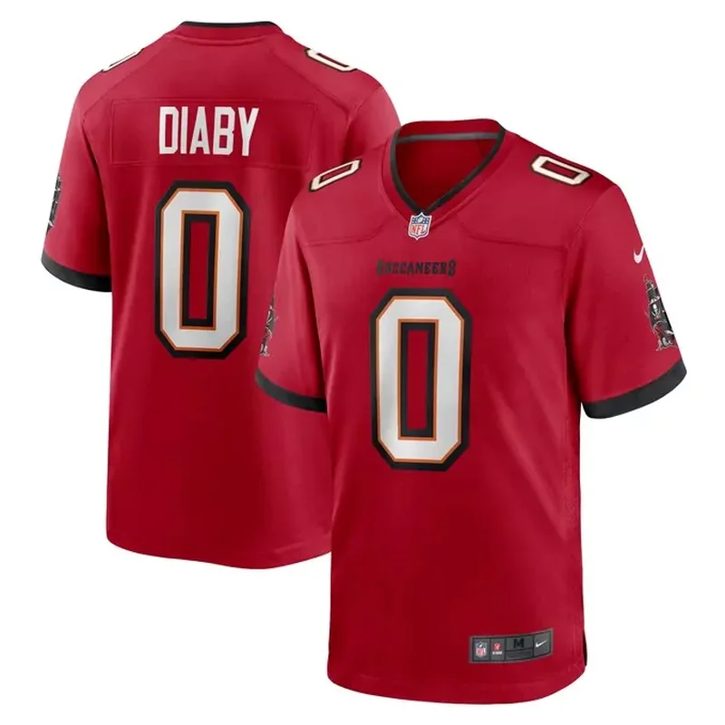 YaYa Diaby Tampa Bay Buccaneers Game Jersey Red