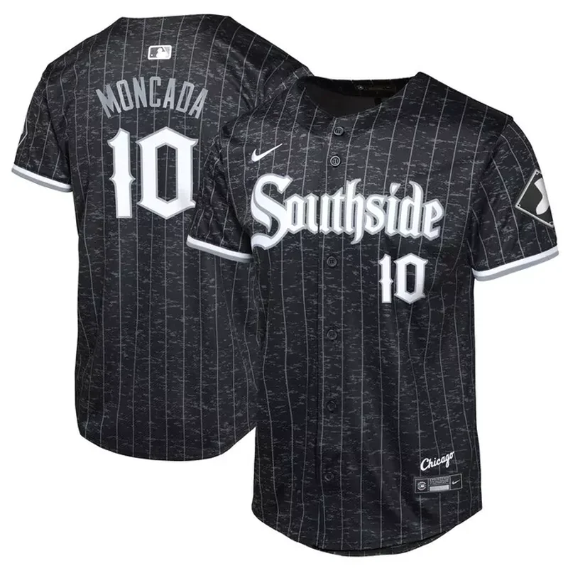 Yoan Moncada Chicago White Sox Home Player Jersey White - Image 5