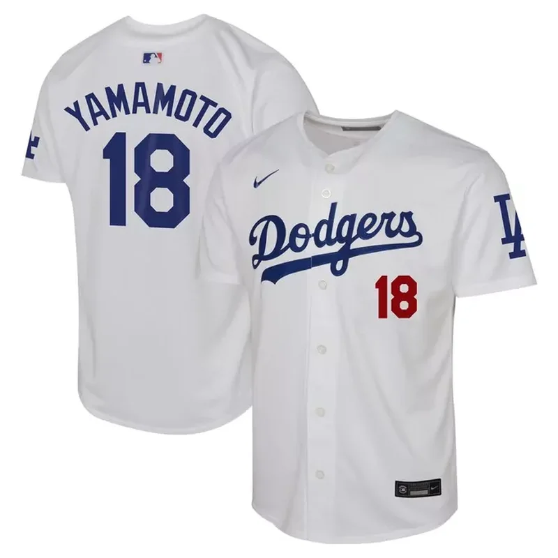 Walker Buehler Los Angeles Dodgers Home Player Jersey White - Image 3