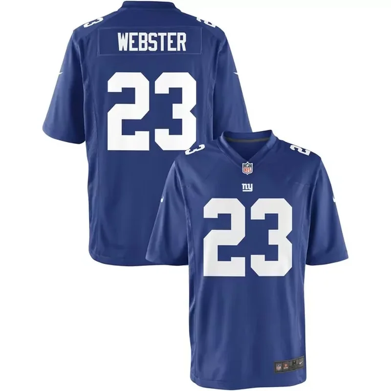 Azeez Ojulari New York Giants Game Player Jersey Royal - Image 5