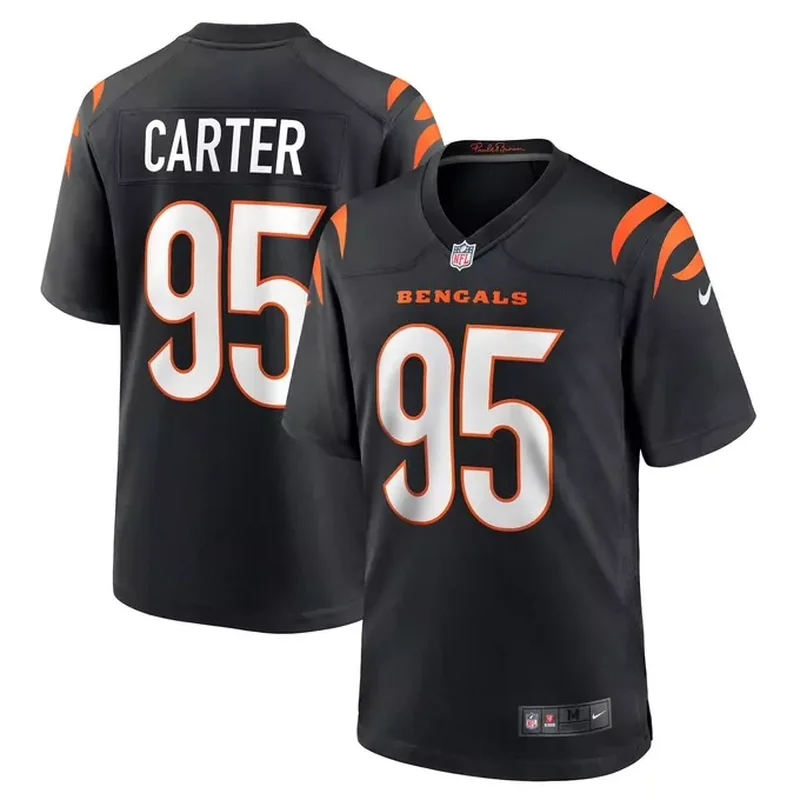 Myles Murphy Cincinnati Bengals Womens Team Game Jersey Black - Image 3