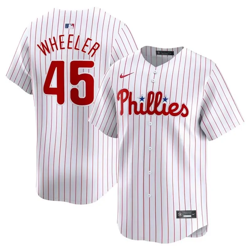 Zack Wheeler Philadelphia Phillies Home Player Jersey White