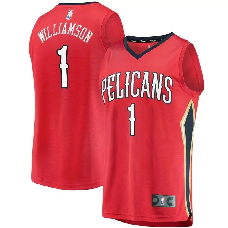 Zion Williamson New Orleans Pelicans Jordan Brand 2020/21 Player Jersey - Statement Edition - Red NBA - Image 4