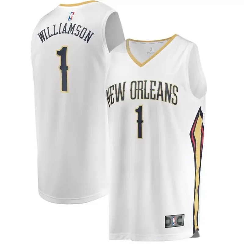 Zion Williamson New Orleans Pelicans Jordan Brand Jersey Statement Edition Red - Image 4