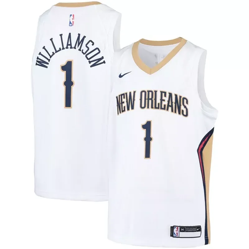 Zion Williamson New Orleans Pelicans Jordan Brand Jersey Statement Edition Red - Image 2