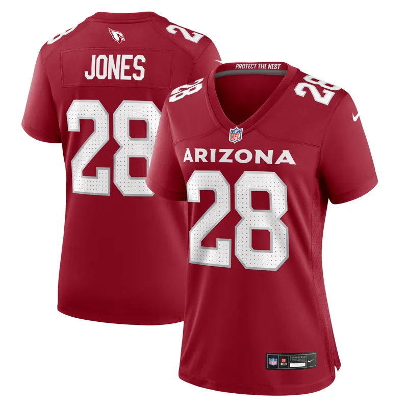 Arizona Cardinals Jersey Elijah Jones Cardinal Game | Size: Up to 5XL | Style: Mens Womens Youth