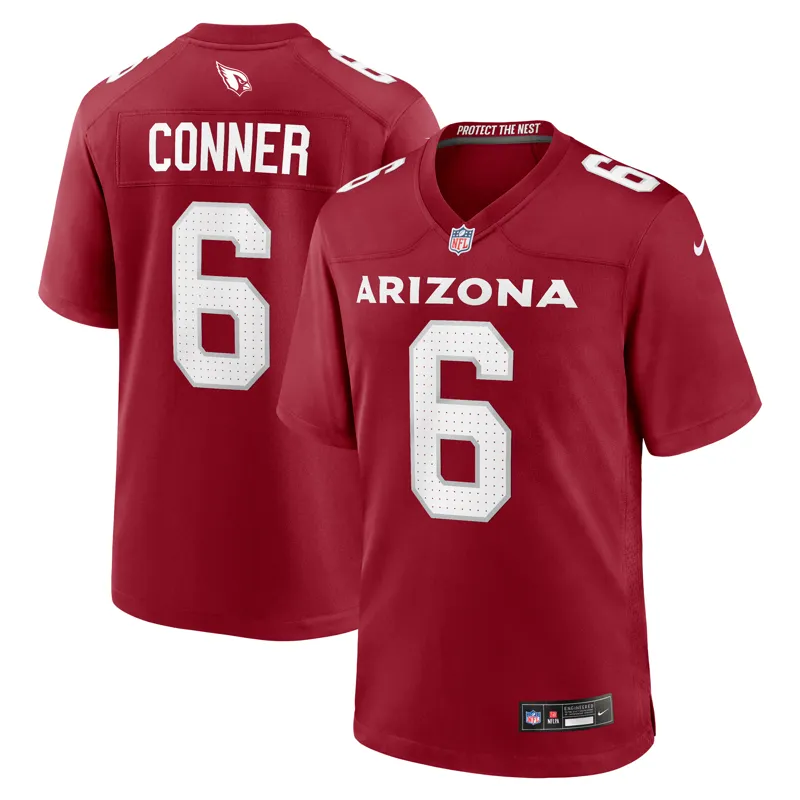 Arizona Cardinals Jersey James Conner Cardinal Home Game | Size: Up to 5XL | Style: Mens Womens Youth